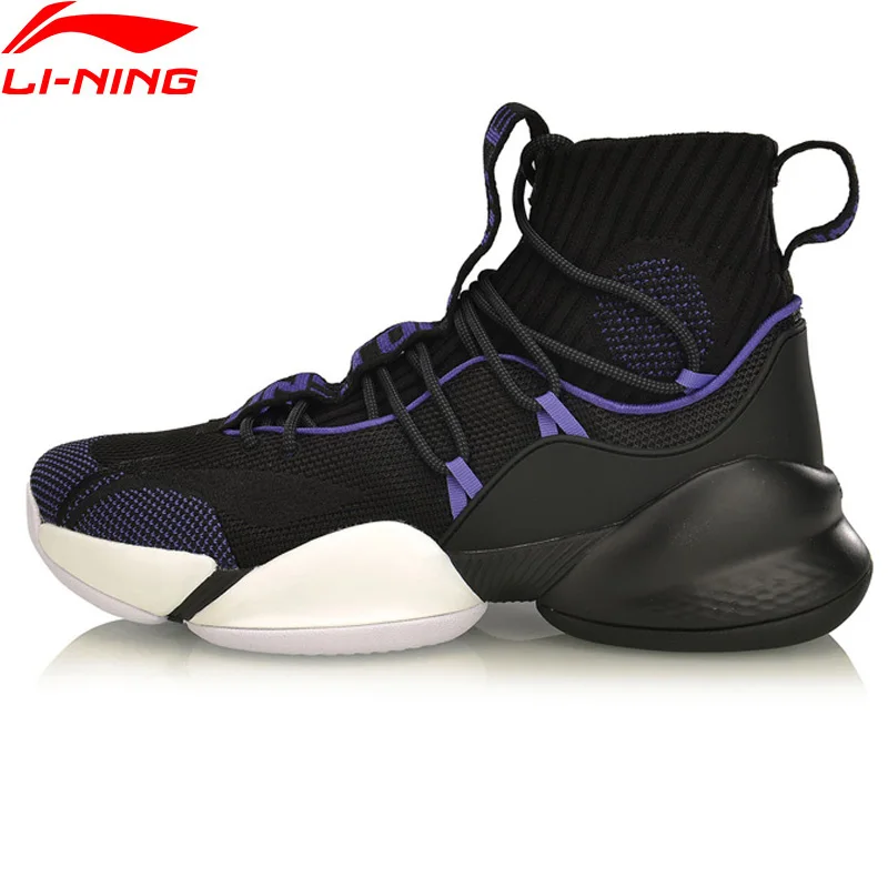 Li-Ning/Мужская Профессиональная баскетбольная обувь POWER V PLAYOFF с подушкой, с подкладом, облачная спортивная обувь, кроссовки ABAP023 SJFM19