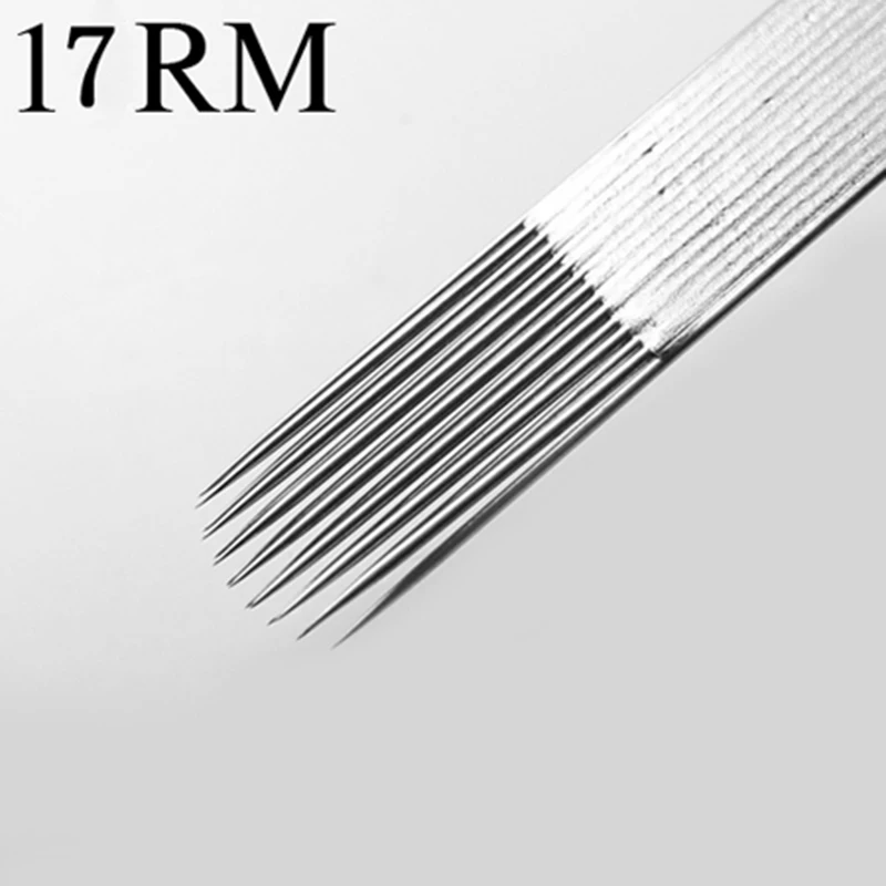 50 шт 17RM Иглы для татуировки медицинские одноразовые иглы | Красота и здоровье