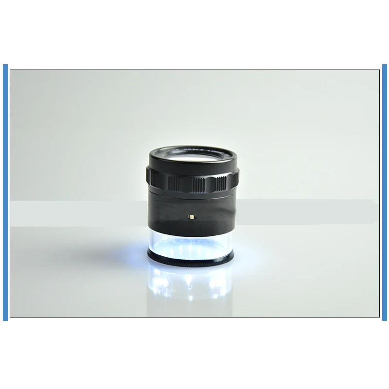 10 кратное увеличительное стекло со светодиодной лампой для чтения инструмент