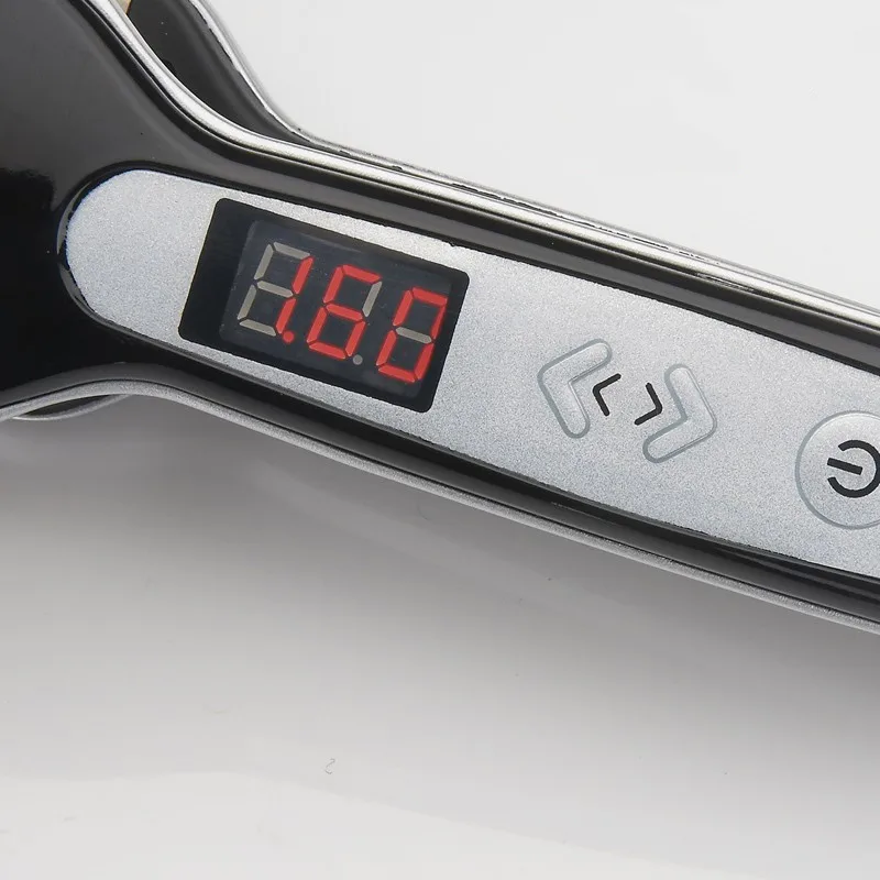 Электрическая машинка для стрижки волос с ЖК дисплеем на вентиляционное