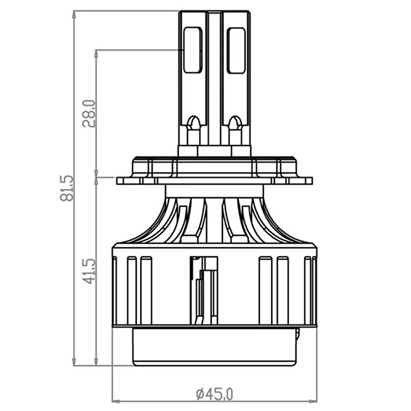 RACBOX H4 светодиодный светильник для мотоцикла HS1 BA20D H6 9003 HB2 Hi/Low Beam 32W DC 12V 6000K 3000LM Bike