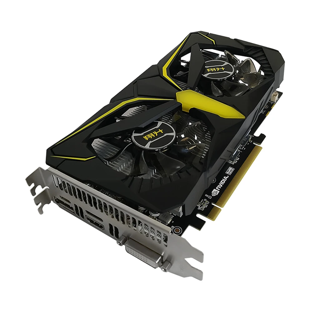 ASL Graphics card GeForce GTX1050Ti Warhawk 4GB GDDR5 128bit NVIDIA 7008MHz 1290-1392MHz 14nm DirectX 12 video for Gaming | Компьютеры и