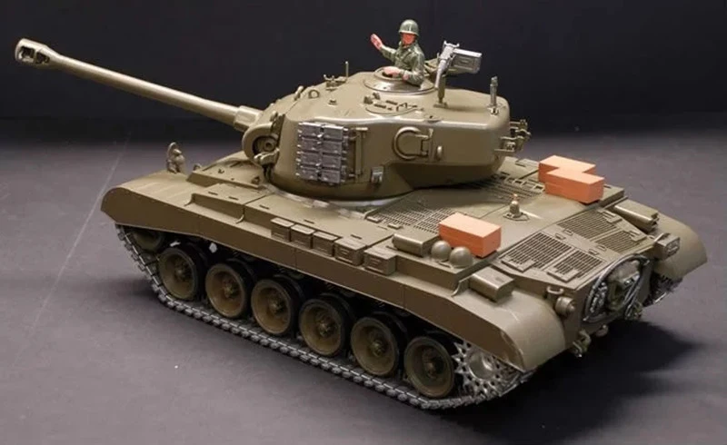 1:16 г 2,4 Масштаб дистанционного управления rc боевой танк с BB пуля стрелять моделирование курение и звук RC боевой танк 320 градусов поворот