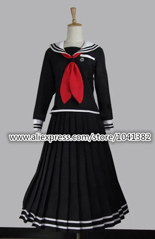 B Danganronpa Toko Fukawa костюм для косплея Dangan-Ronpa cos - Цвет: B