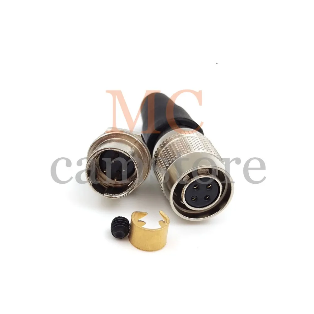 4 контактный разъем для hirose HR10A 7 P S (73) 7R 4P Автомобильный Электрический провод