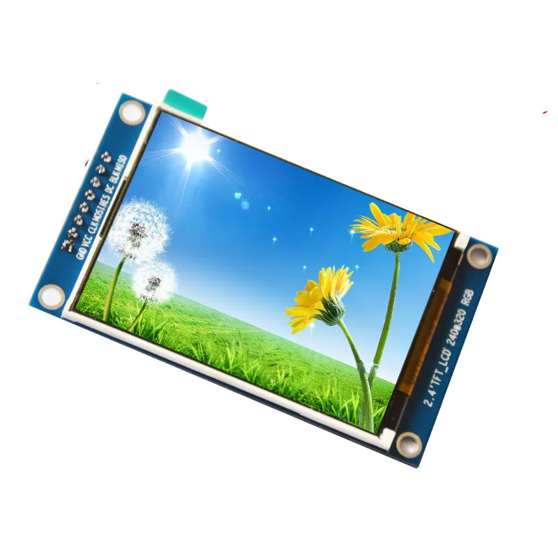 NoEnName_Null 2 4 дюймовый TFT SPI ЖК модуль ILI9341 цветной дисплей Панель с PCB панелью 8 pins