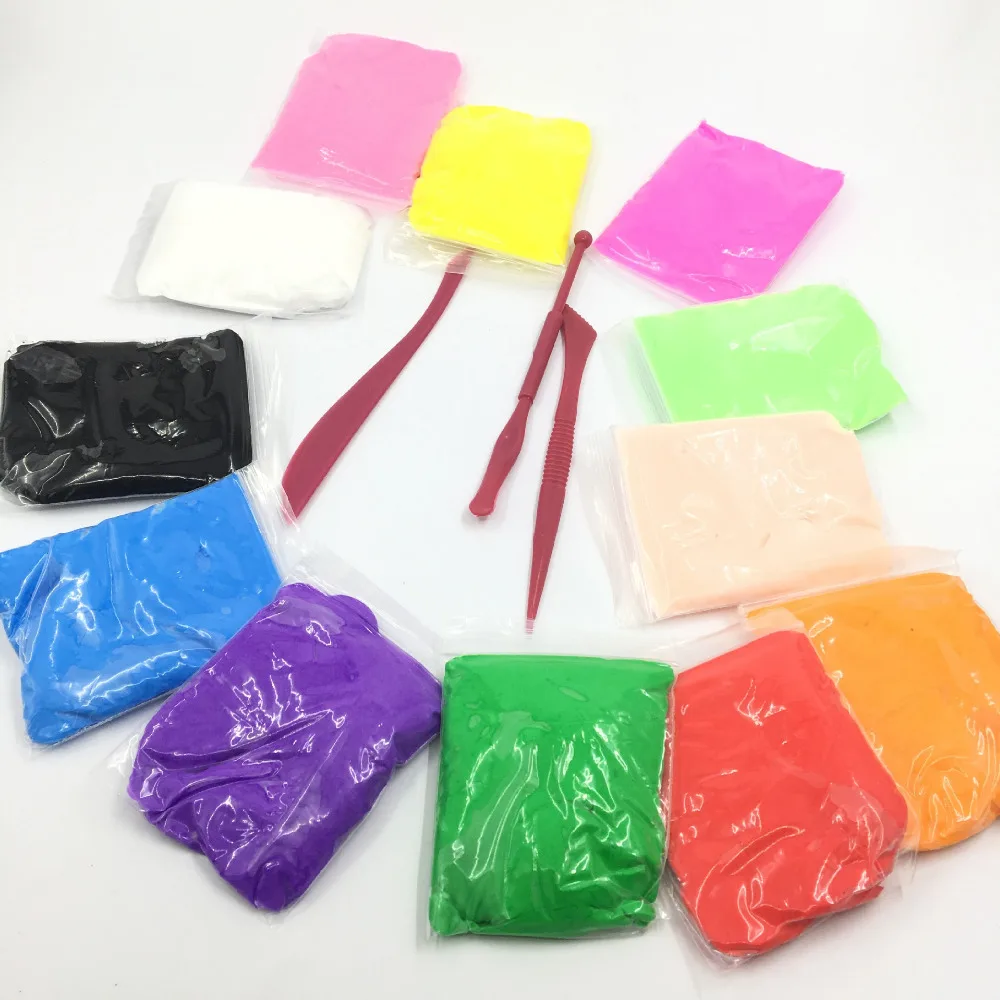 Бесплатная доставка 24 цвета/набор Интеллектуальный Пластилин Обучающие