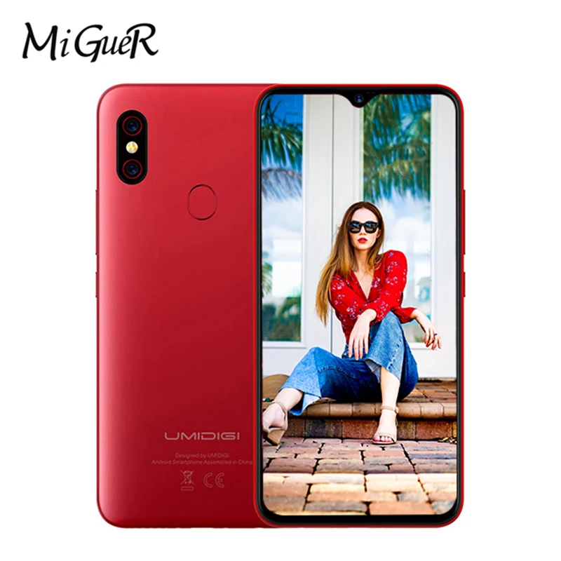 UMIDIGI F1 Play Android 9,0 камера 48 Мп+ 8 Мп+ 16 МП 5150 мАч 6 ГБ ОЗУ 64 Гб ПЗУ 6," FHD+ Helio P60 глобальная версия смартфон двойной 4G