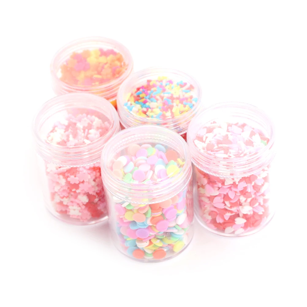 Полимерная глина поддельные Конфеты Сахар посыпать украшения для поддельного