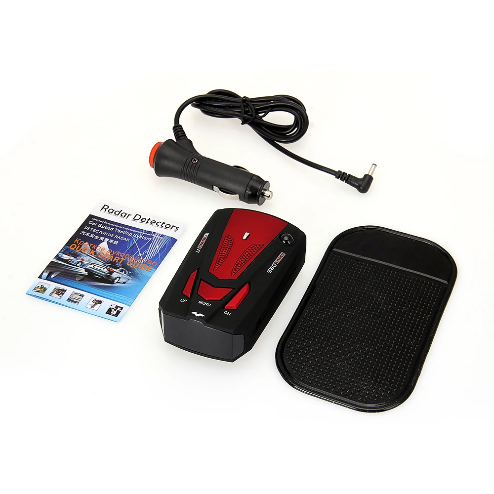 CARCHET GPS Car Radar Detectors Alarm System for Vehicle V7 Speed Voice car-detector 360 Degree Detector Electric Dog | Автомобили и