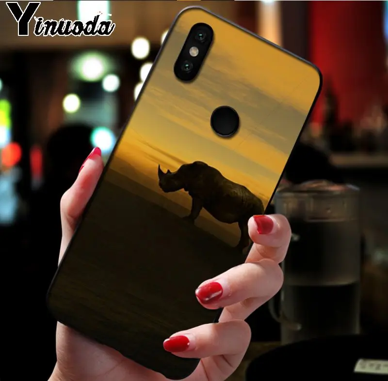 Чехол RHINOCEROS Hippo для телефона xiaomi mi 8 9 9t 10pro A1 A2 redmi 7 8a 9a note5 note7 note8pro 8t note9s 9pro чехол|Бамперы| |