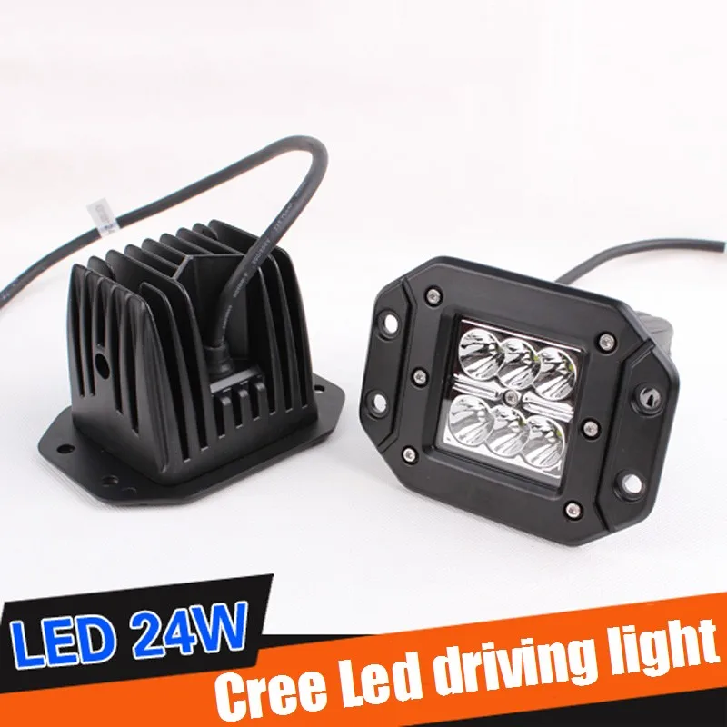 Для пикапа Ford F150 F350 F450 F750 для JEEP Wrangler JK светодиодная подсветка flush pods свет DRL