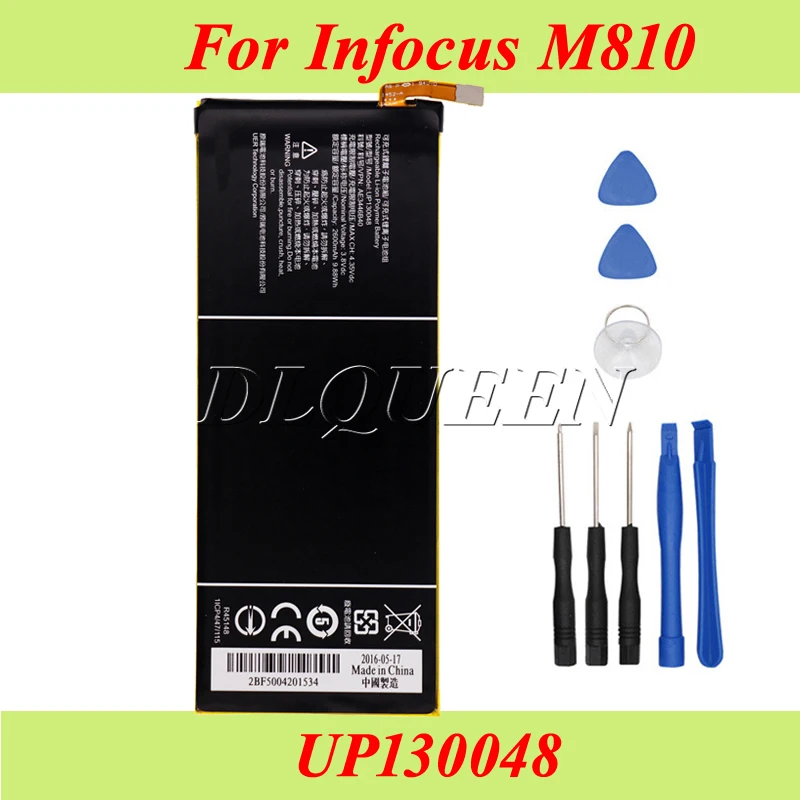 Аккумулятор UP130048 на 2600 мА · ч для Infocus M810 M810T M810U аккумулятор аккумуляторная