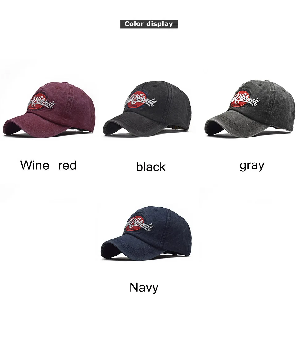 LADUNDI Мужская бейсболка s для мужчин Gorras Dad шляпа брендовая с буквенным принтом промытая хлопковая винтажная Прямая поставка шляпа