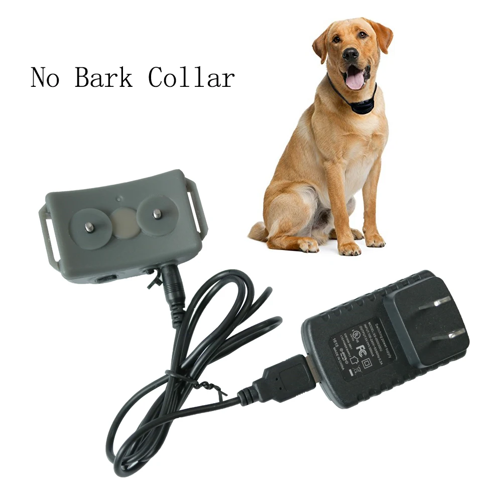 Перезаряжаемый ошейник для собак с автоматической защитой лая