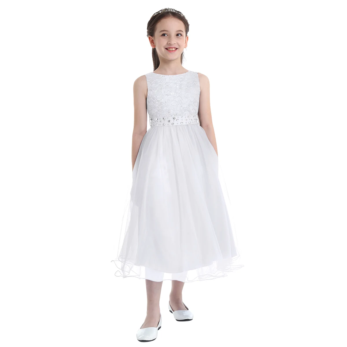 Новинка года; кружевное платье; vestido infantil; кружевное Сетчатое платье с блестками и цветочным узором для девочек; платье принцессы для девочек на свадьбу, день рождения, вечеринку; платье-пачка