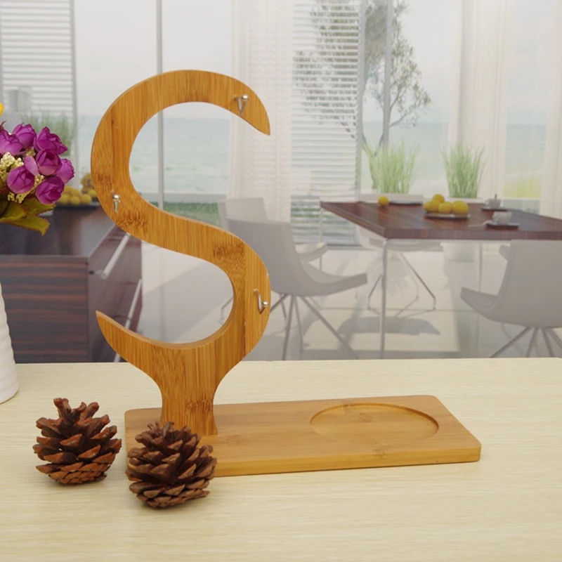 1.2L керамический чайный горшок набор чайных чашек включая 1 деревянную стойку 4