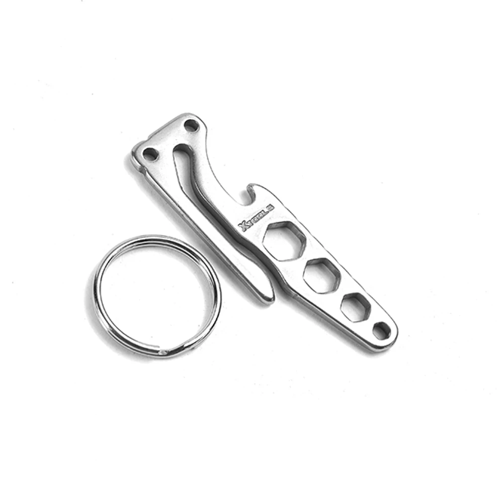1pcs Portable Multifunctional EDC Tools Hex wrench Bottle Opener Key Holder Clip | Дом и сад