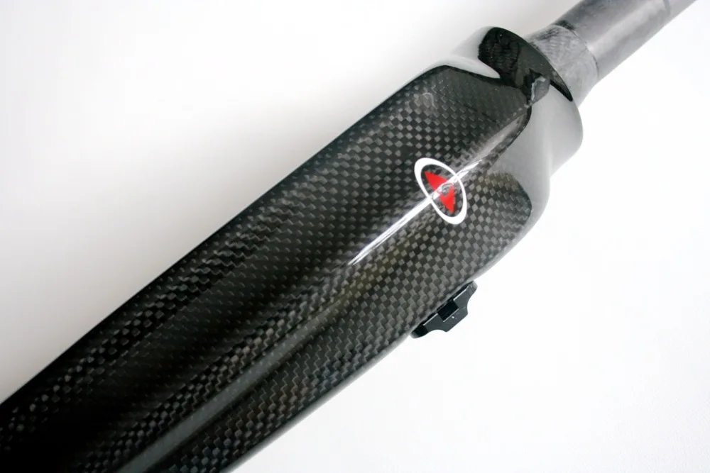 Велосипедная вилка TRIGON MTB жесткая углеродная для 29er 29 дюймов 1 1/8 дюйма 5