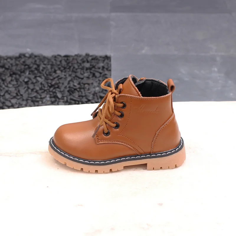 Осень 2019 новинка детские ботинки для мальчиков и девочек с мягкой подошвой