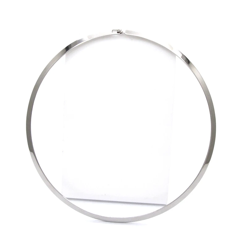 Простые Ювелирные изделия для унисекс оптовая продажа ожерелье из нержавеющей