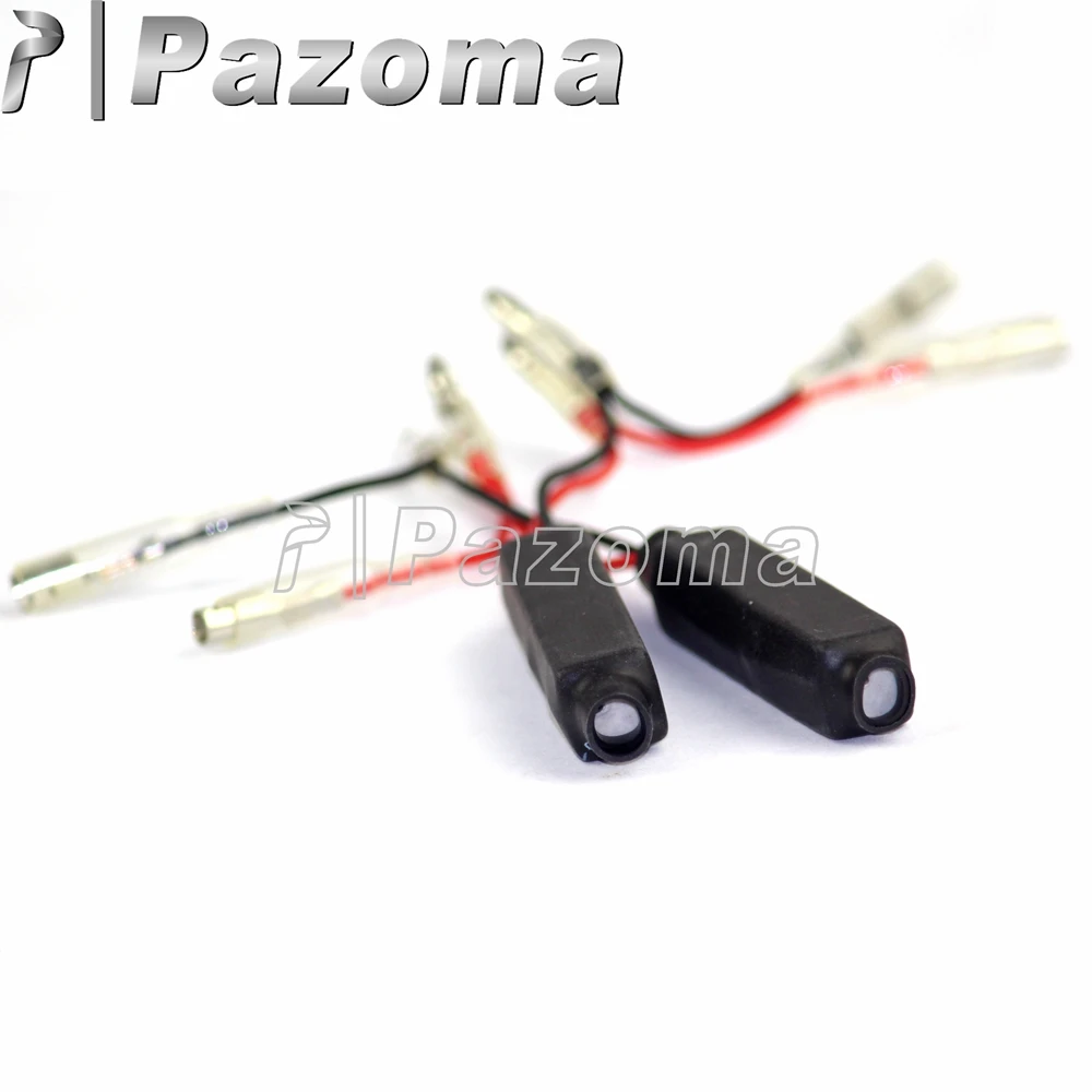 2 шт. черный 12В мотоциклетный мото указатель поворота светодиодный нагрузочный