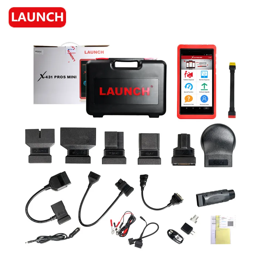Launch X431 ProS мини планшет Android мульти-система мультибрендовый диагностический и сервисный Инструмент Бесплатное обновление онлайн в течение 2 лет
