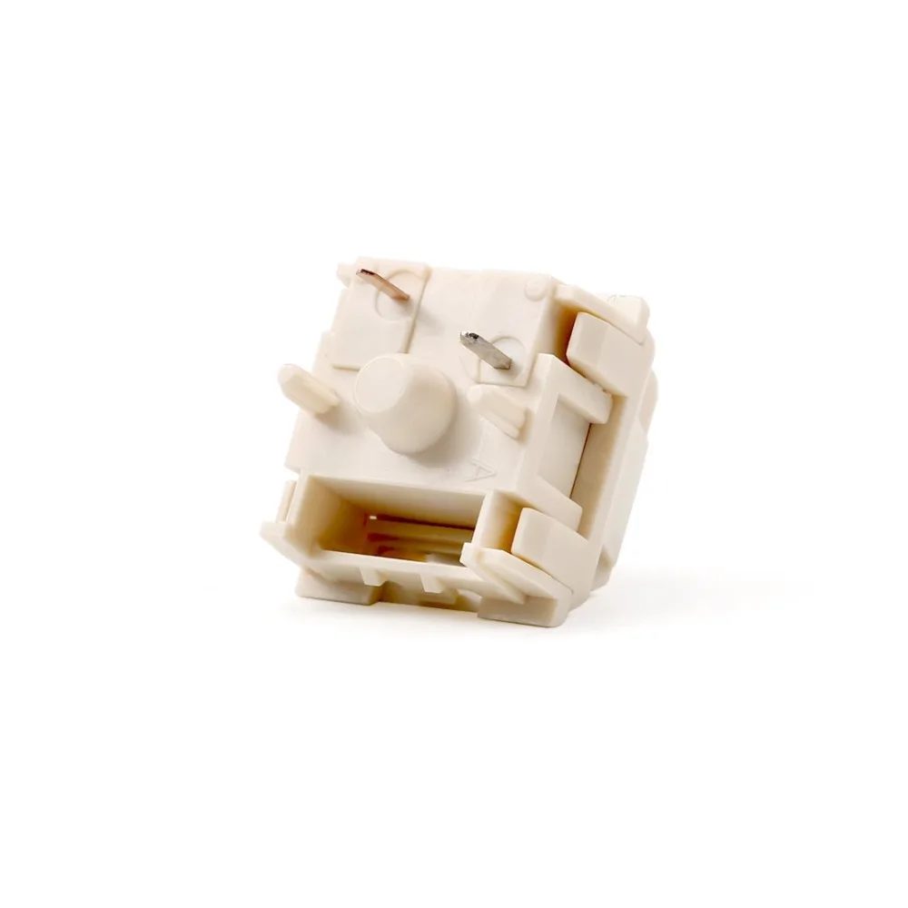 Novelkey x Kailh линейный кремовый переключатель 5 контактов для Механическая