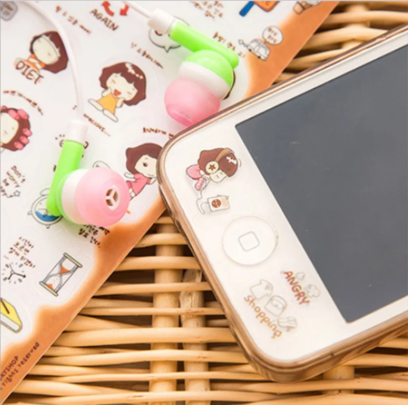 5 шт покроя девушка наклейки на стену для малышей и детей постарше награда милая