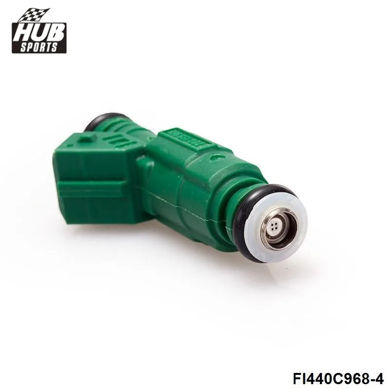 4 шт./лот высокая пропускная 0 280 155 968 Топливная форсунка 440cc "зеленый гигант" для Volov топливная форсунка 0280155968 HU-FI440C968-4