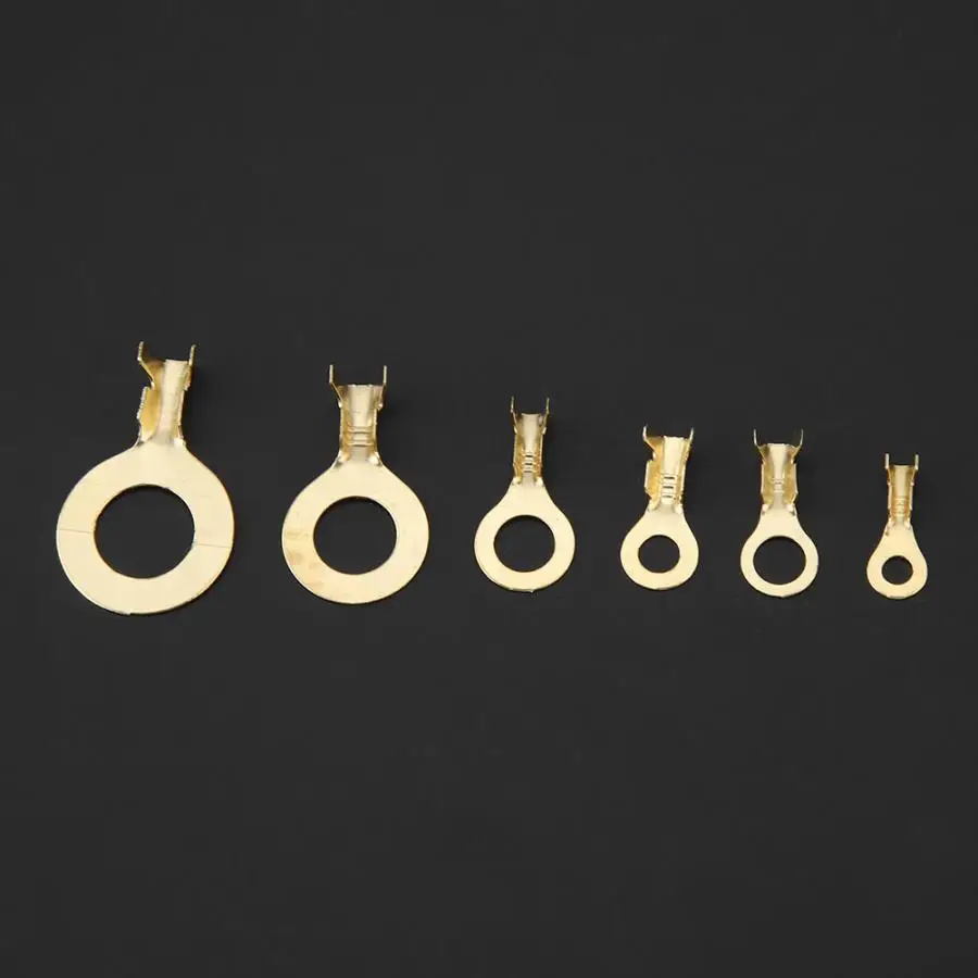 Разъем 3 2/4 2/5 2/6 2/8 2/10 2 мм o-тип круглый голая холодная обжимная Клемма латунная