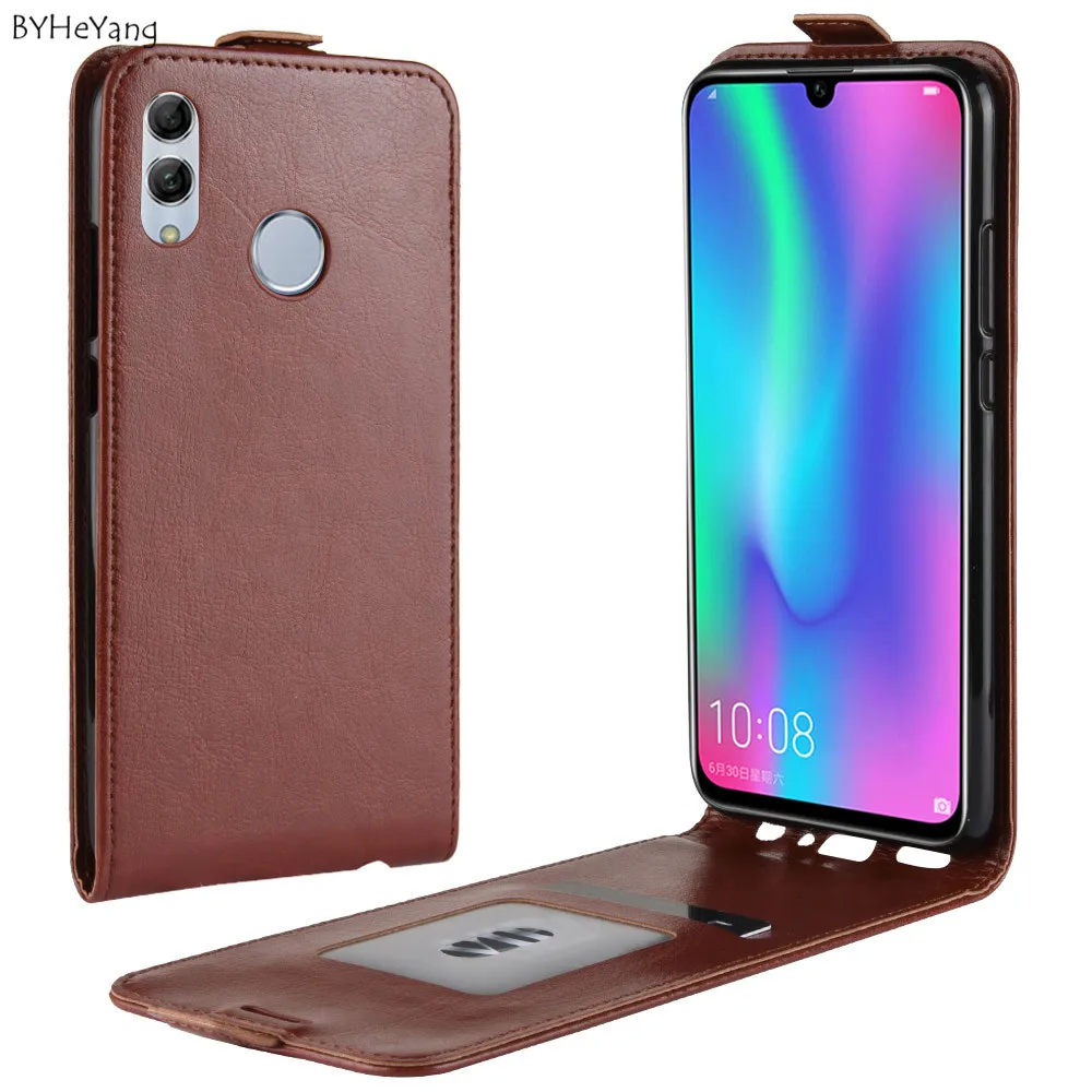 BYHeYang для Huawei Honor 10 Lite чехол с откидной крышкой роскошный кошелек P Smart 2019 из