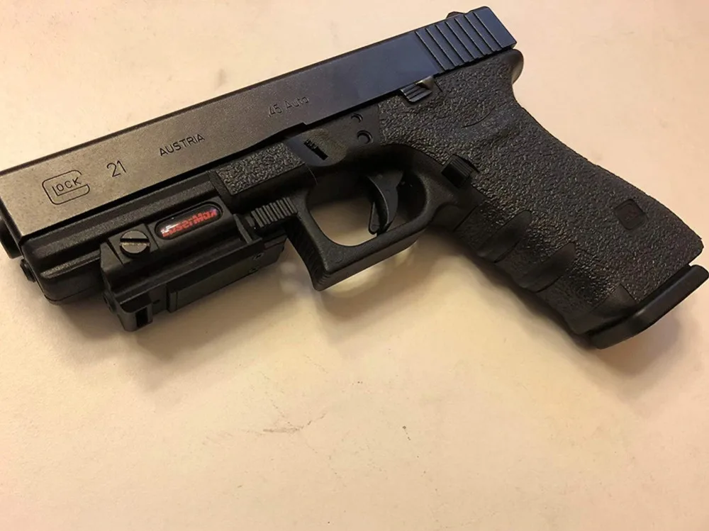 Non-slip Texture Rubber Grip Wrap Tape Glove for Glock 20 21 SF 40 41 MOS Pistol Gun Handle Frame Magwell Magazine Accessories
