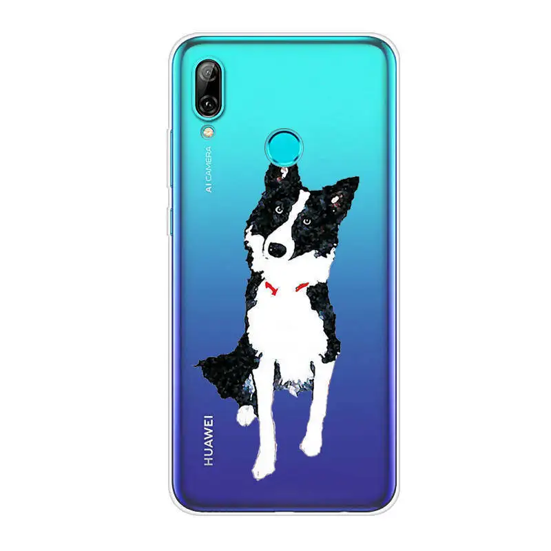 Чехол для Huawei P Smart 2019 чехол телефона силиконовая Мягкая задняя крышка из ТПУ с
