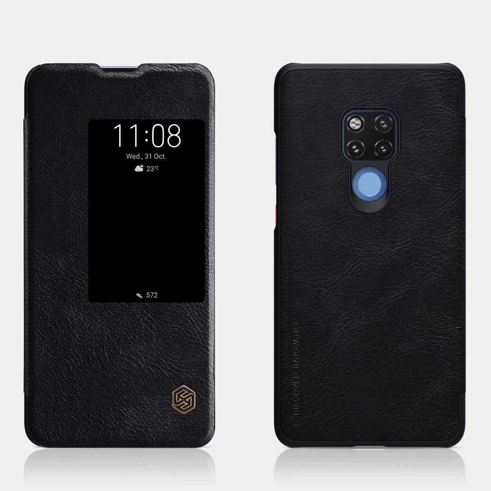 Чехол Nillkin для huawei mate 20 X mate 20 X Qin Series из искусственной кожи флип-чехол для huawei mate 20 X Чехол