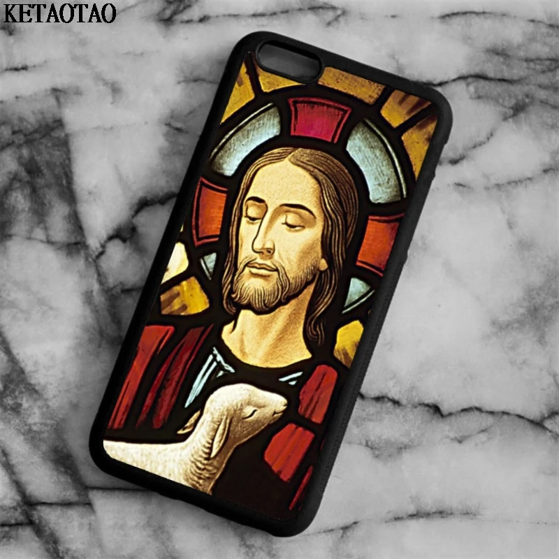 Чехол для телефона KETAOTAO Jesus Christian Follower DIED LIVE s iPhone 4S 5C 5S 6 6S 7 8 X samsung чехол из мягкого