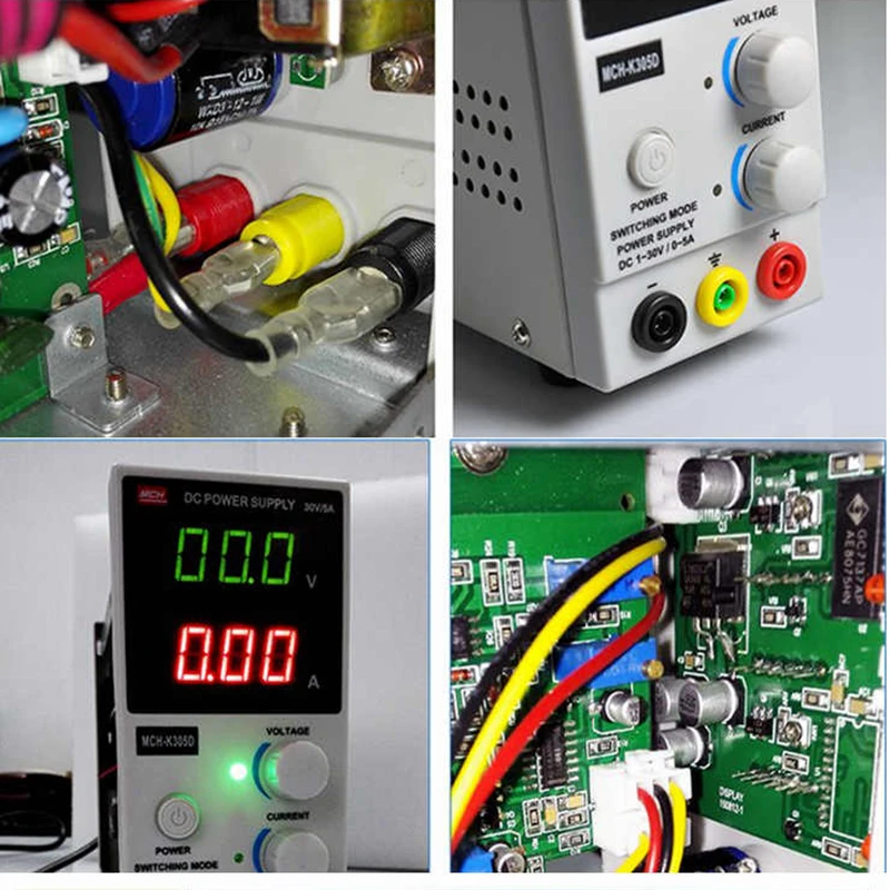 Регулируется переключение 30V 5A 110 V/220 V Питание MCH K305D мини лабораторный