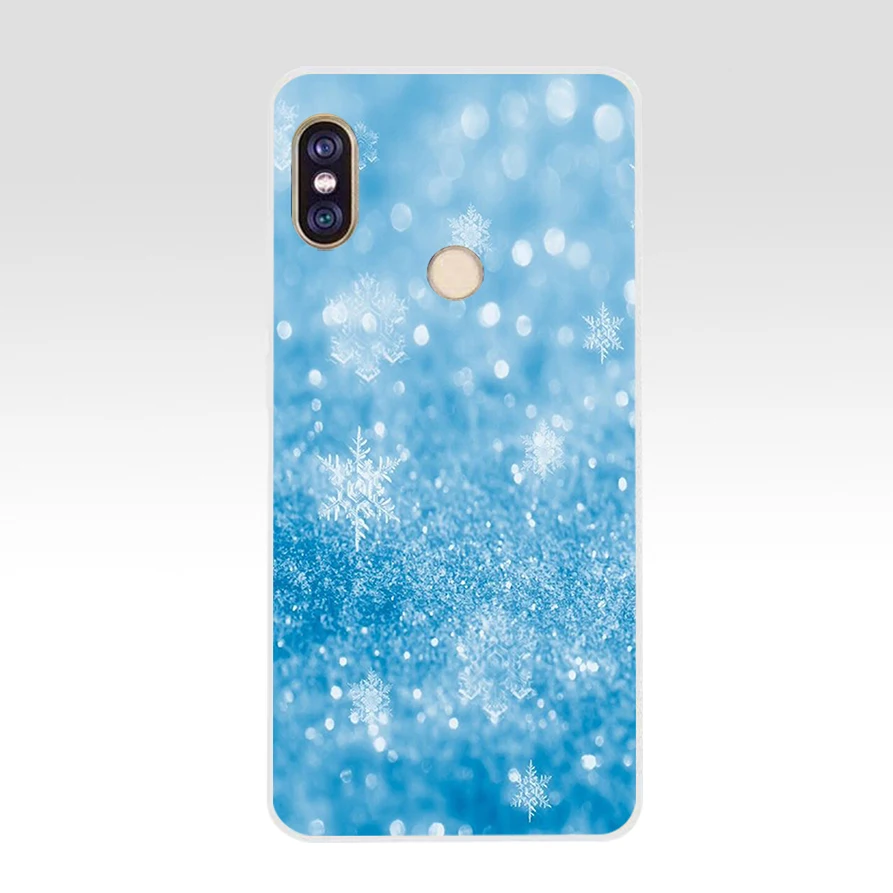 6 77SD Мягкий силиконовый чехол для телефона из ТПУ с новогодней елкой для xiaomi redmi 6 Pro 6A note 5 6 Pro mi 8 lite - Цвет: 6