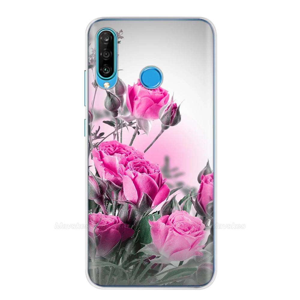 Для huawei P30 Lite Чехлы Силиконовые Мягкие ТПУ задняя крышка для Funda huawei P30 Lite Pro P30Lite P30Pro P 30 чехол для телефона Couqe - Цвет: 14