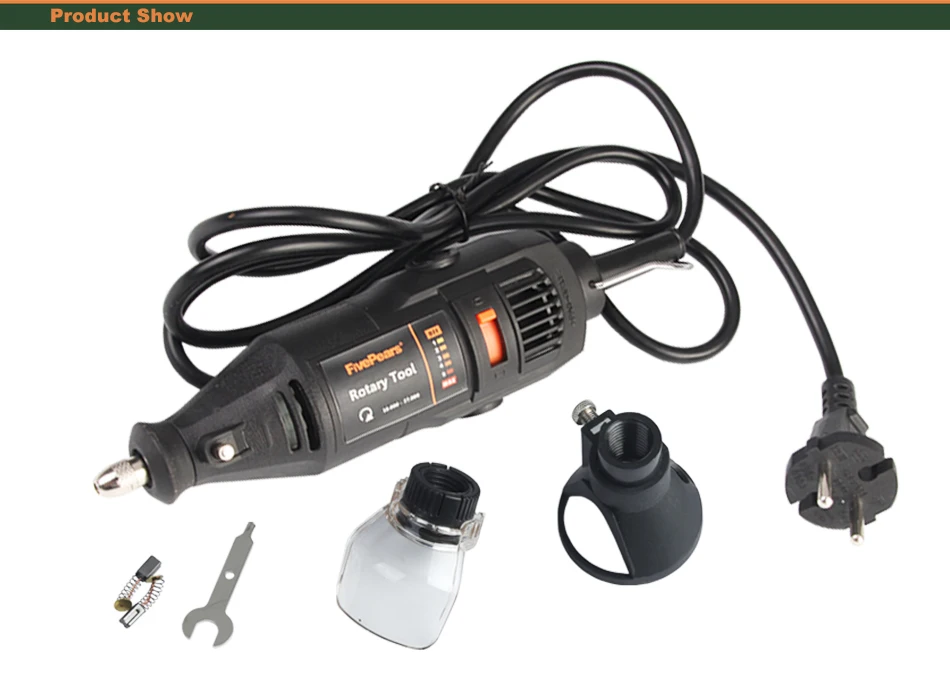 FIVEPEARS Dremel стиль 130 Вт мини-мельница шлифовальный станок гравировка ручка электрическая дрель DIY дрель Электрический Роторный инструмент мини дрил