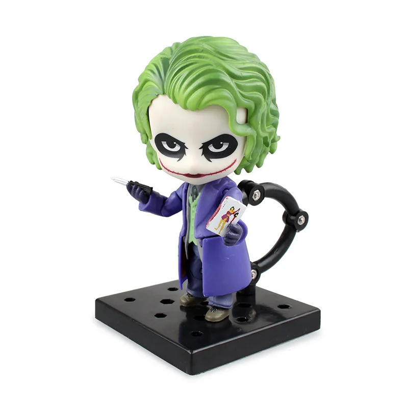 SAINTGI GSC Nendoroid 566 # Бэтмен Темный рыцарь Джокер ПВХ пересадка лица фигурку Коллекция