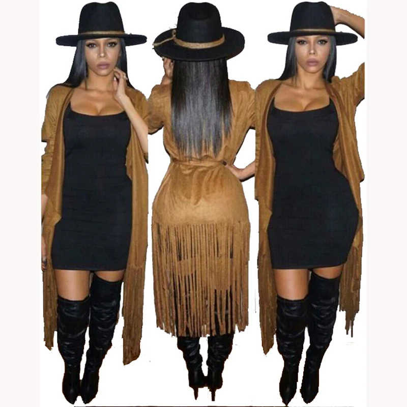 2016 новые женские осенние модные зимние тренчи из искусственной замши Femme длинные