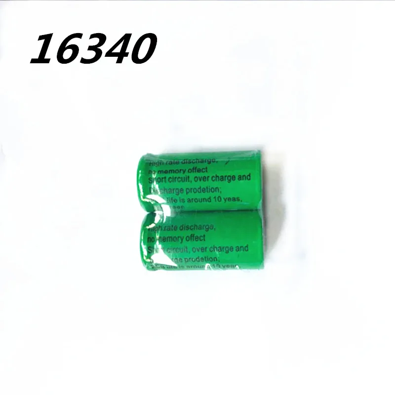 2X16340 1000 мАч 3 в cr123a 16340 аккумуляторная батарея 0 rcr123a литиевые батареи|rechargeable