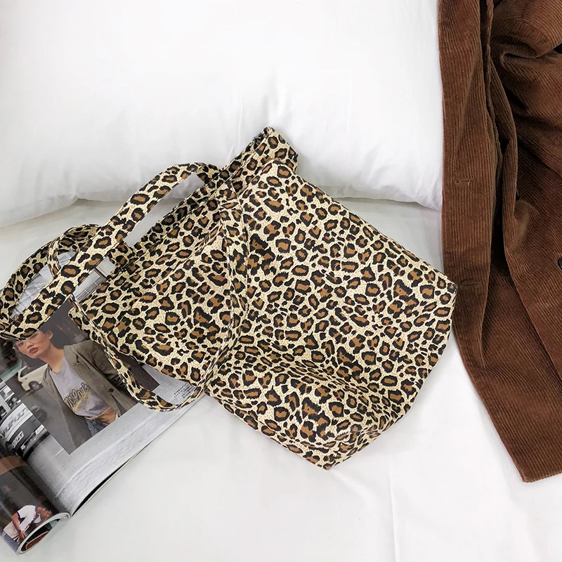 2019 Amarte New Leopard Shopping Bag Fashion Wild Shoulder Large Capacity Luxury Handbags | Багаж и сумки