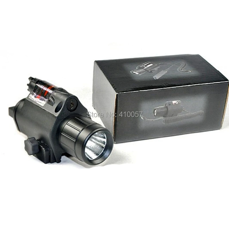 Компактный кри тактический фонарь и Red dot лазерный прицел комбо уивер Picatinny для