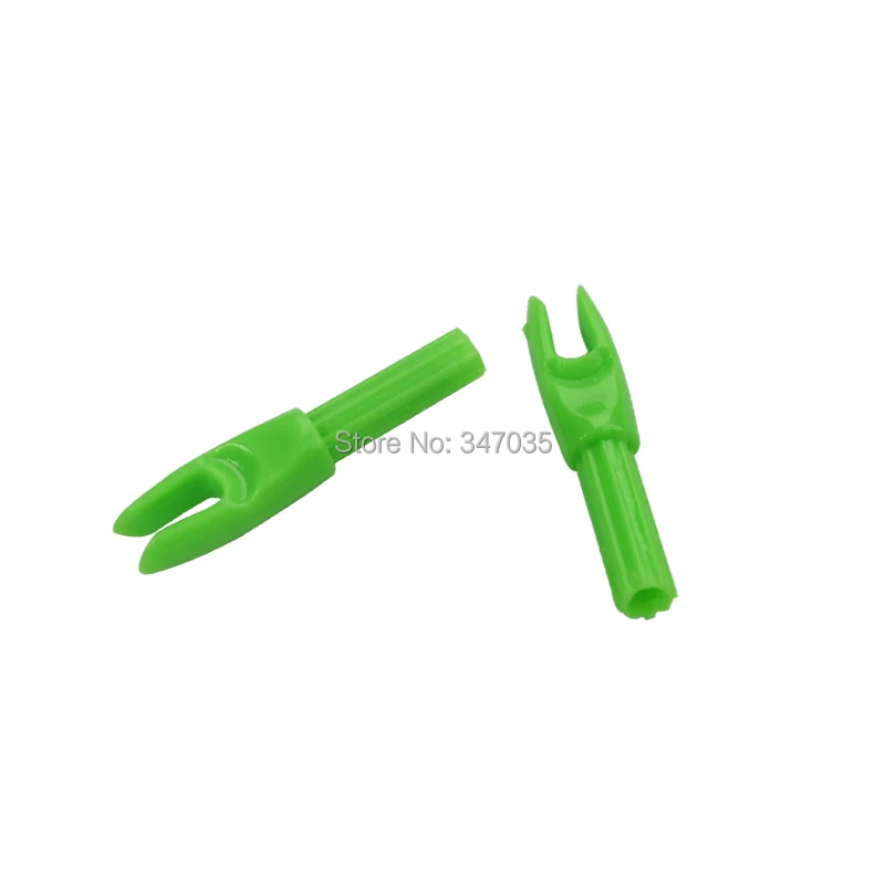 50Pcs Plastic Arrows Nock Knock 098 for ID4.2mm 0.165&quot Carbon Fiberglass Shaft Archery Bow Free Shipping Accessories | Спорт и