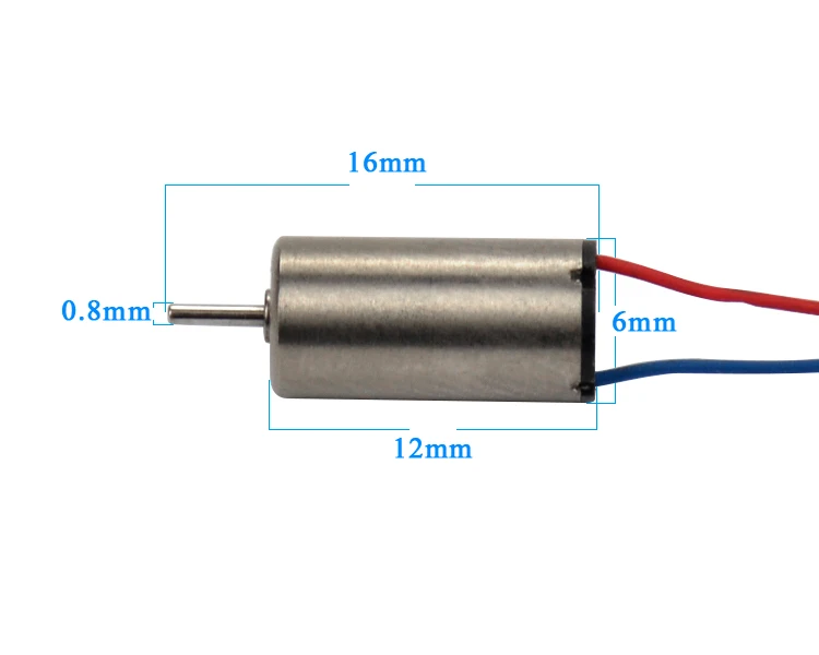 YIMAKER 10 шт. 612 безсердечный двигатель DC6-12V 6*12 мм NdFeB сильные магнитные микро двигатели постоянного тока для электронных цифровых приборов DIY