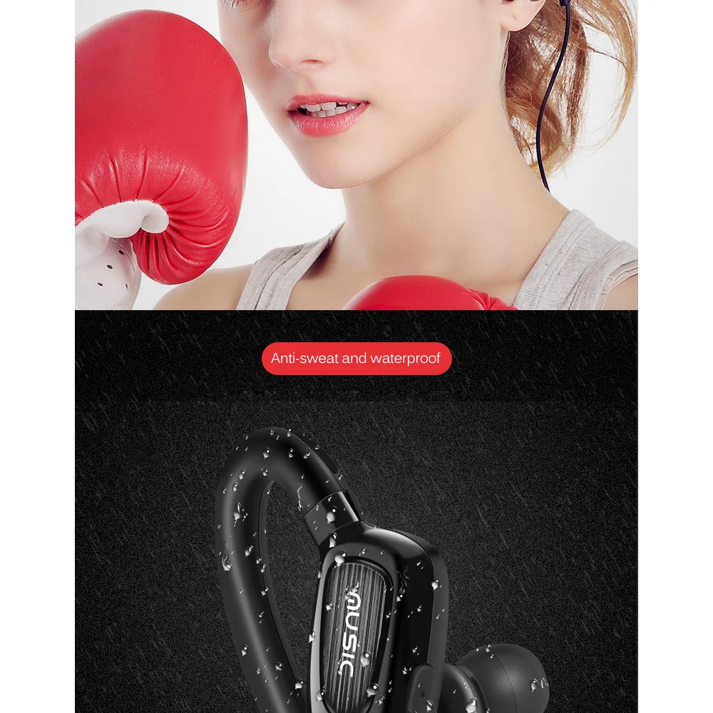 CBAOOO S5 Bluetooth наушники беспроводные наушники для занятий спортом с подключением по блютус наушники HIFI гарнитура для телефона iPhone xiaomi samsung