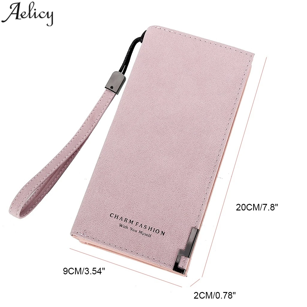 Aelicy женский летний откидной кошелек из искусственной кожи держатель для карт