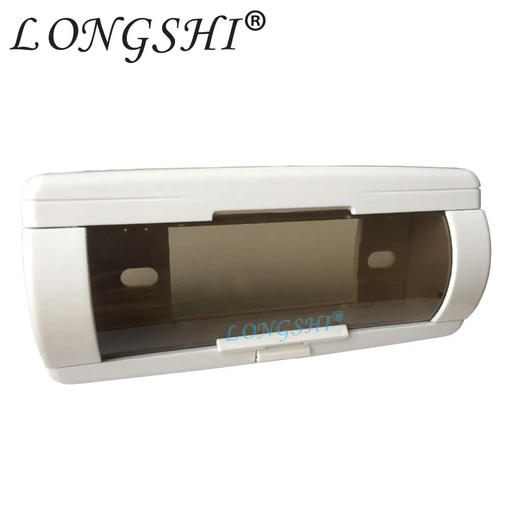 Белый Radio Fascia for Aqua Marine Vessels 1 Din Stereo Face Frame With Cover Up Automatic Door CD Waterproof Pocket 1din - Название цвета: Белый